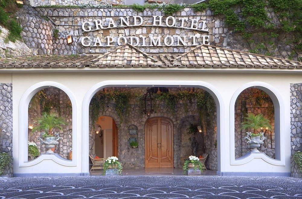 Grand Hotel Capodimonte Napoli Bagian luar foto